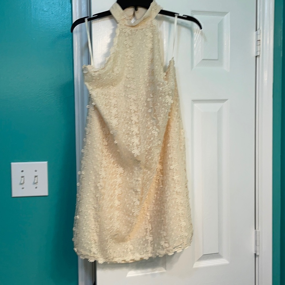 Cream dress
